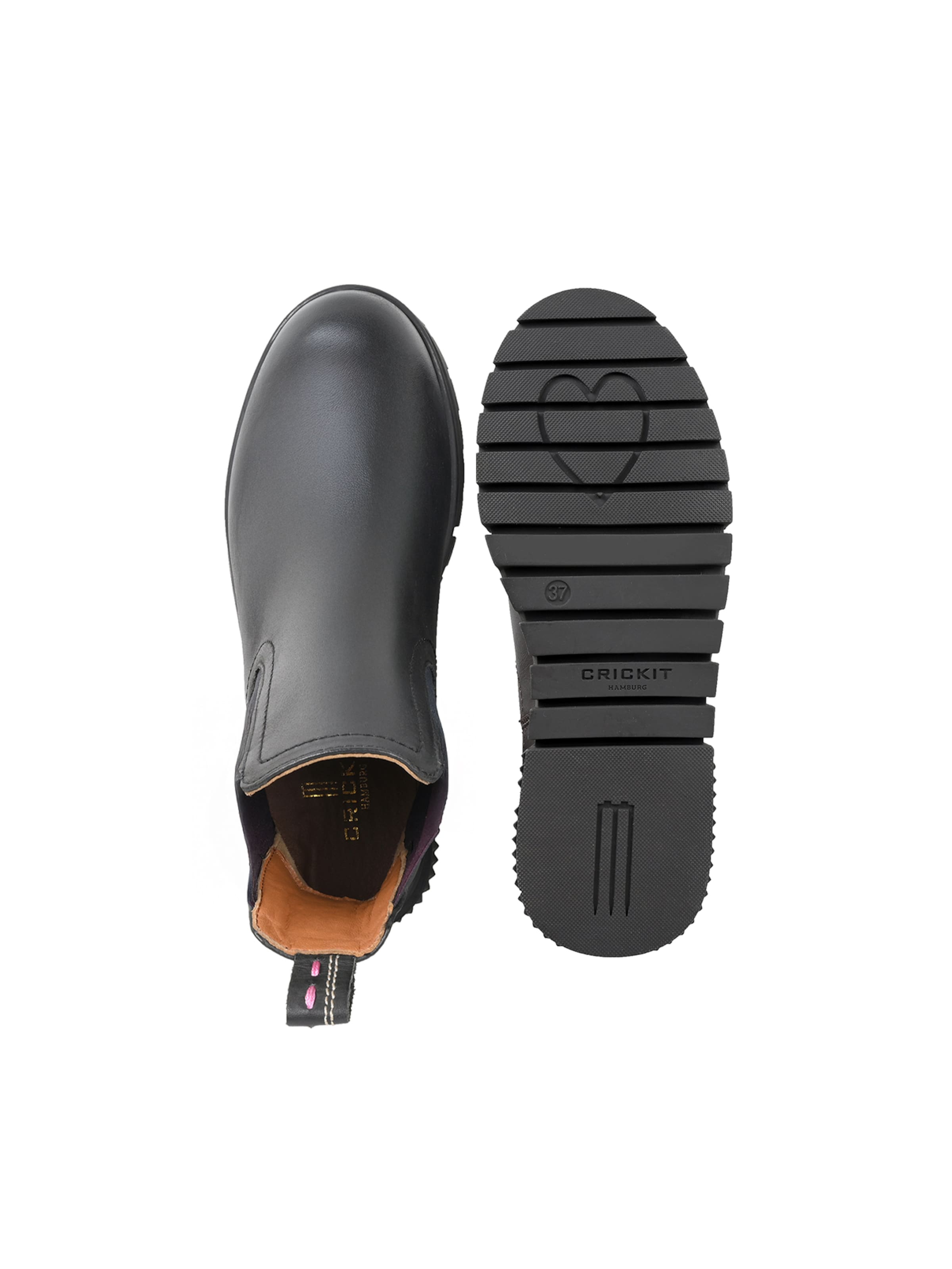 Crickit Chelsea Boots ' SISSY ' in Black