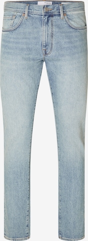 SELECTED HOMME Slimfit Jeans 'LEON' in Blauw: voorkant