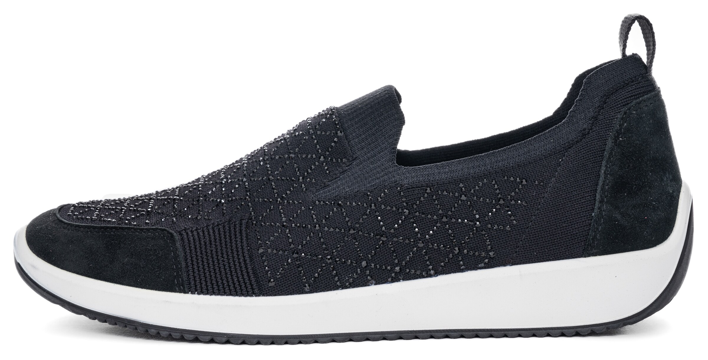 ARA Slip-Ons in Black