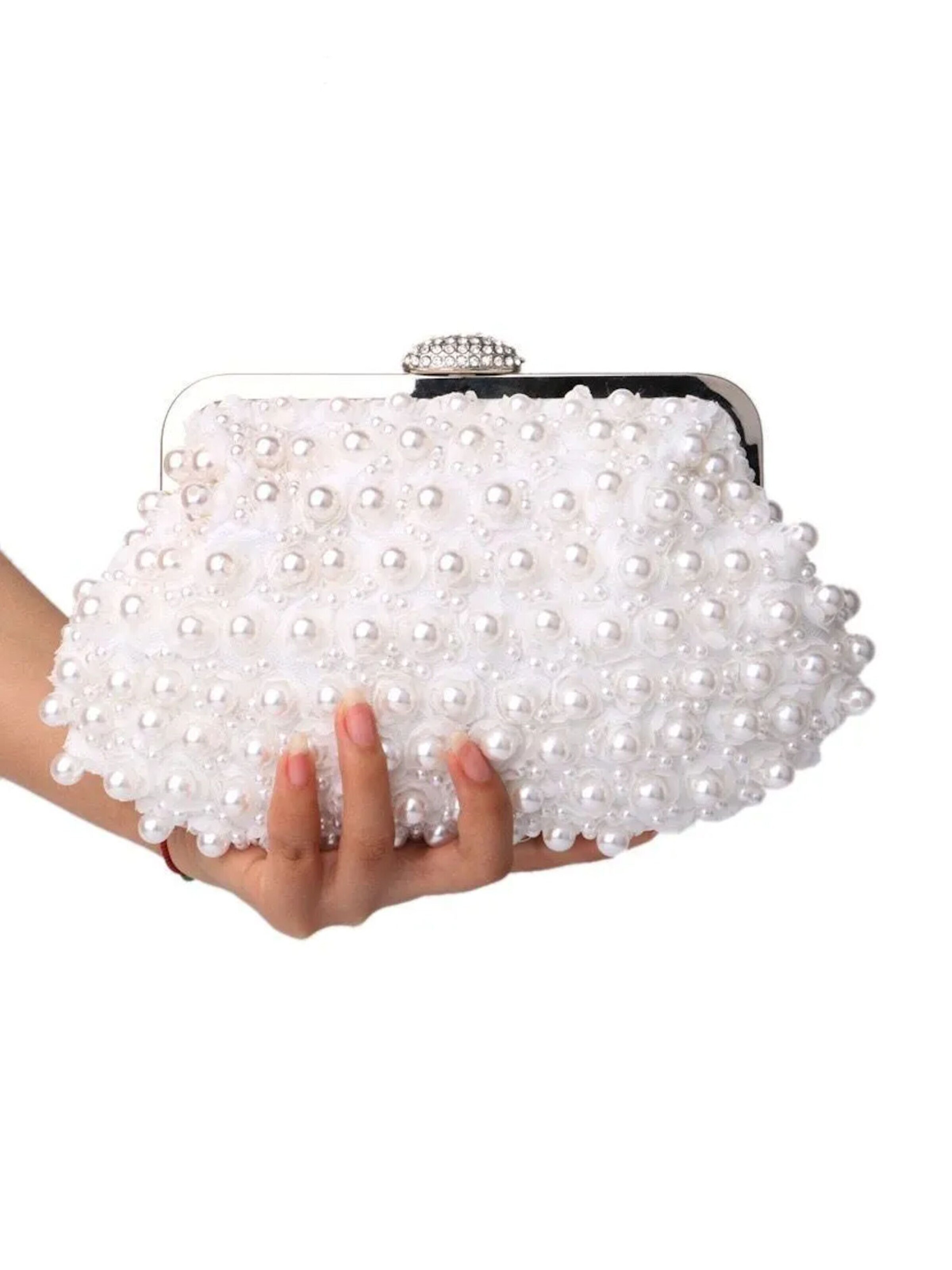 Tomshop24-7 Clutch 'Tamina' in White