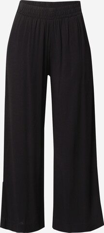 mazine Wide leg Trousers 'Cherry' in Black: front