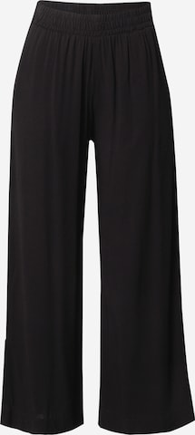 Wide leg Pantaloni 'Cherry' di mazine in nero: frontale