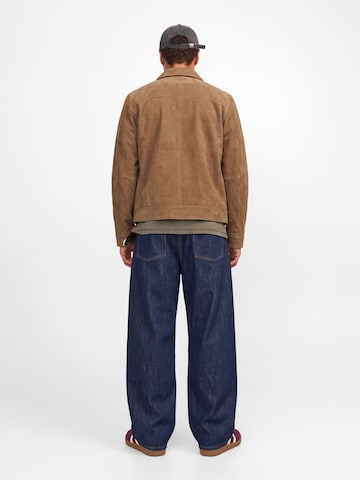 JACK & JONES Wide leg Jeans 'DAVE' in Blue