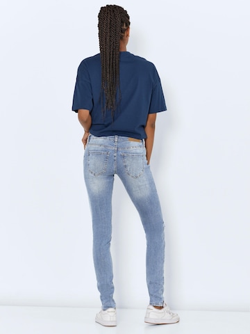 Noisy may Skinny Jeans 'Bob' in Blau