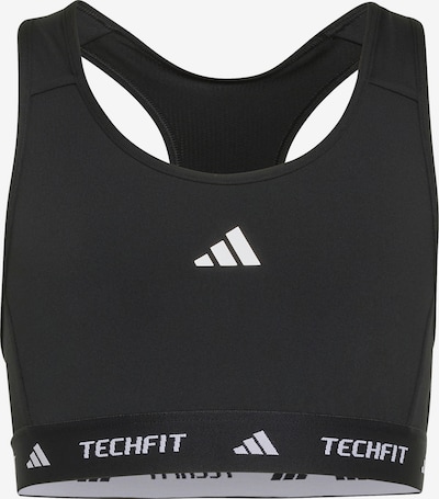 ADIDAS SPORTSWEAR Sport-BH 'PrimeLift React' in 116 in schwarz / weiß, Produktansicht