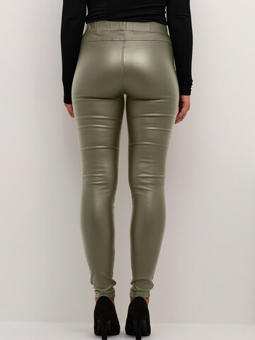 Kaffe Skinny Leggings 'KA Ada' in Grün