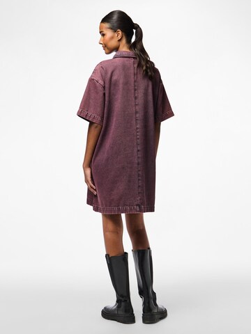 PIECES Dress 'PCDria' in Red