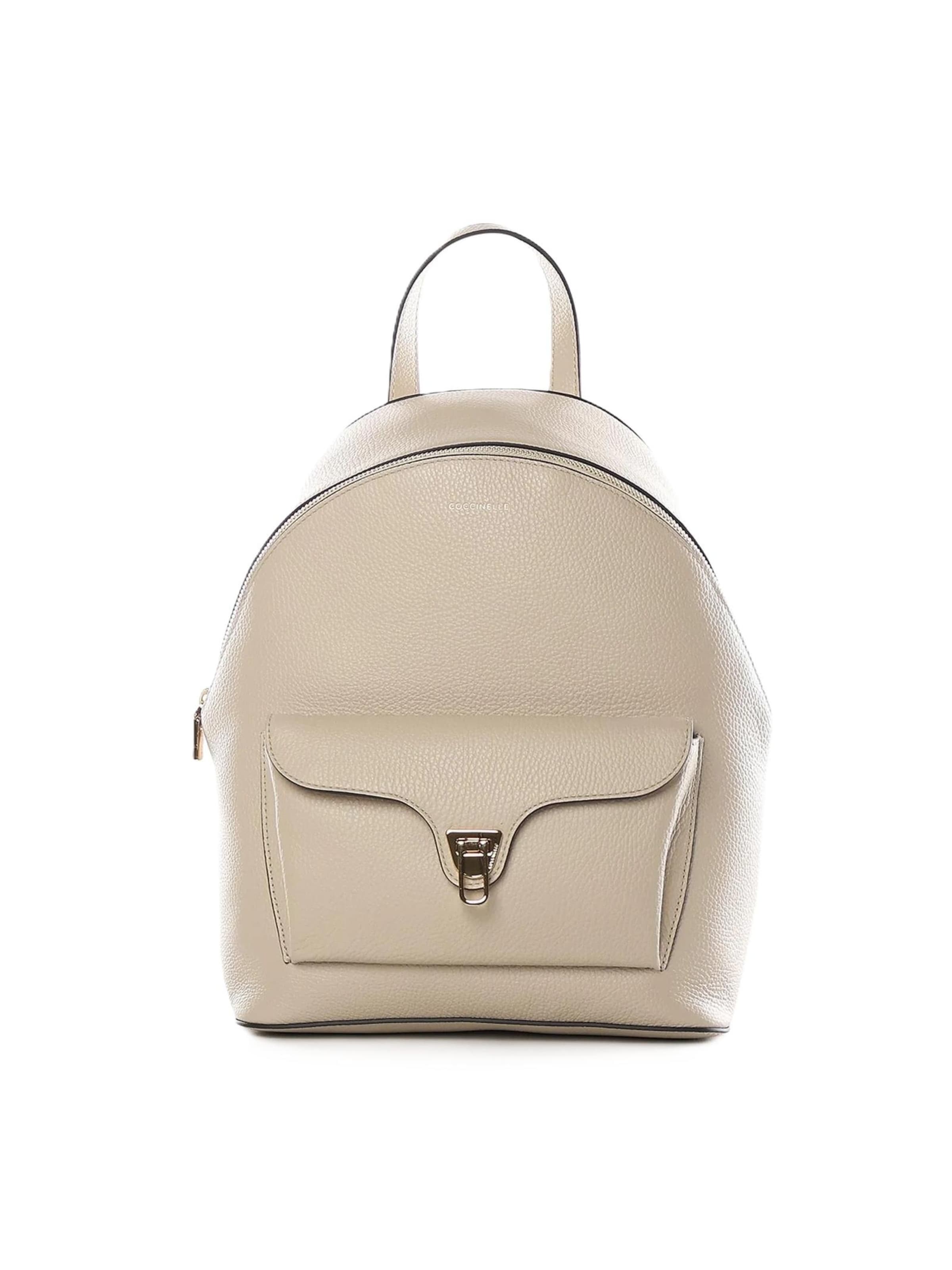 Coccinelle Backpack 'E1TFK140201' in Beige: front