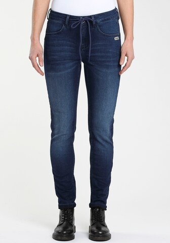 Gang Slimfit Jeans in Blau: Vorderseite