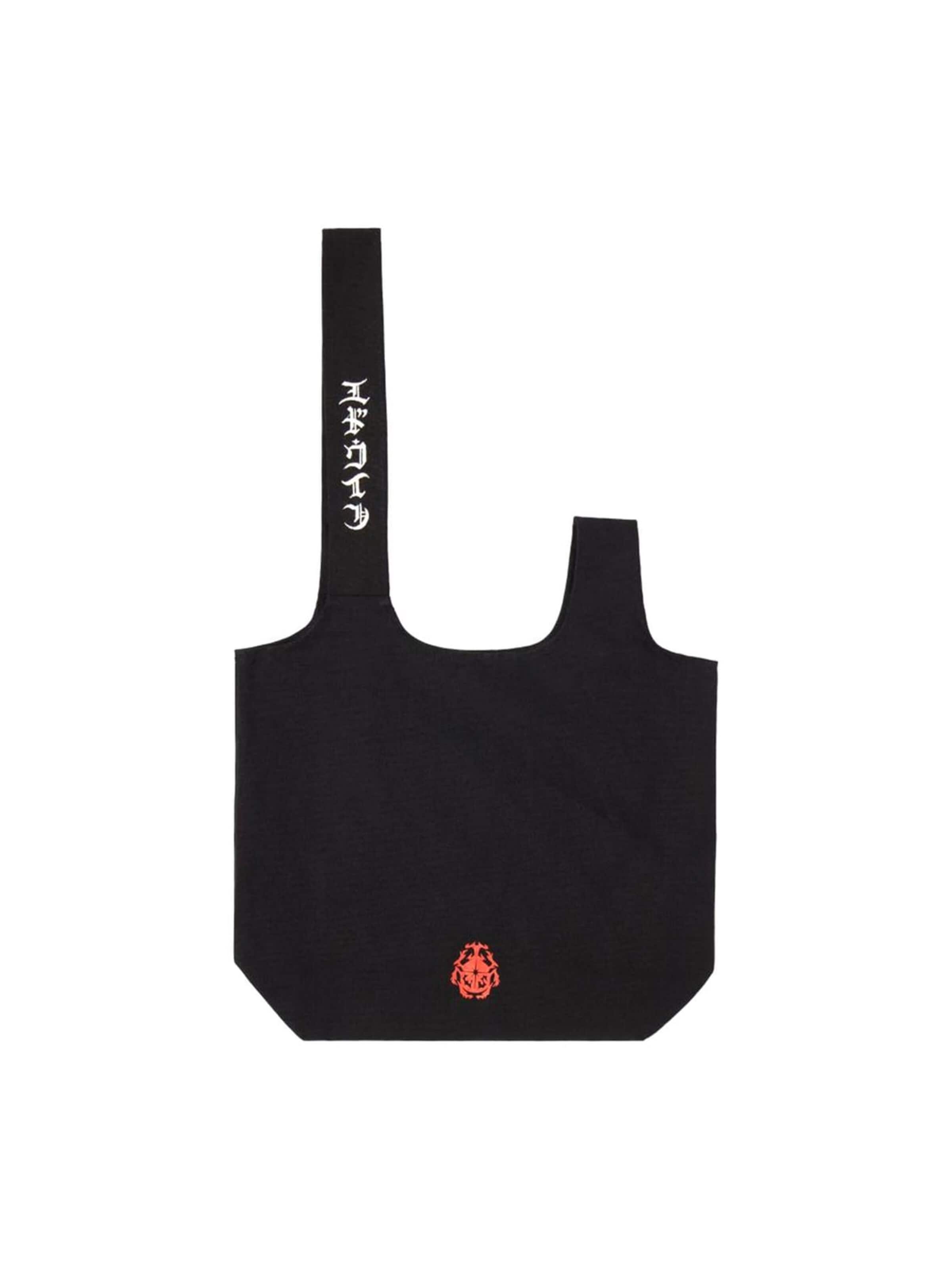 EDWIN Shopper 'Knot Bag Black' in Black: front