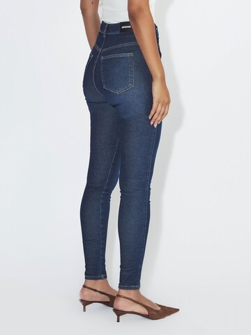 Dr. Denim Skinny Jeans 'Moxy High Skinny'‌‌‌‌ in Blau