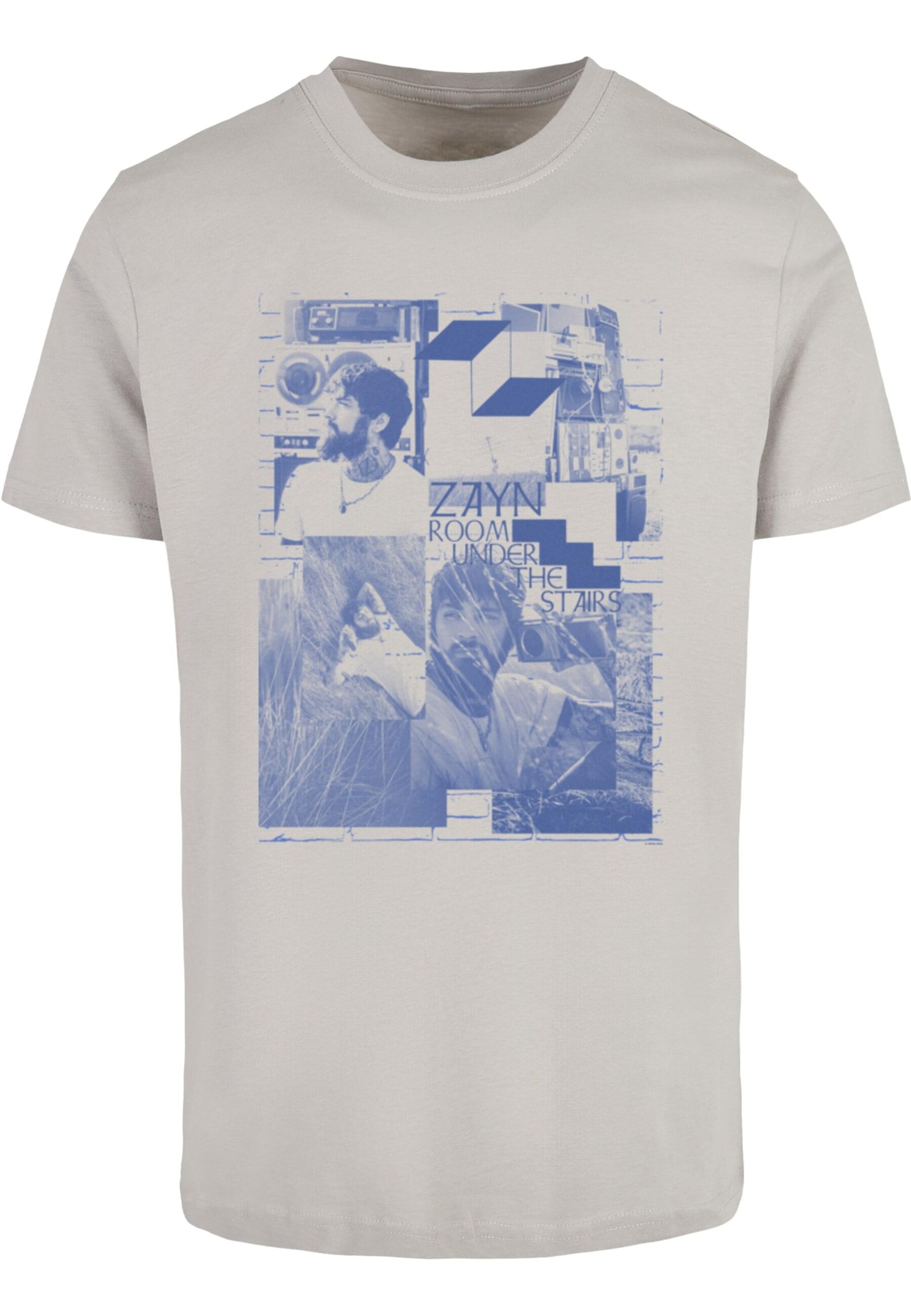 T-Shirt 'Zayn' Merchcode en gris : devant