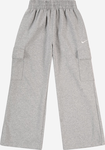 Pantaloni de la Nike Sportswear pe gri: față