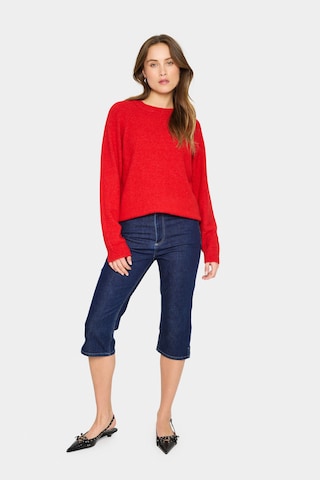 SAINT TROPEZ - Jersey 'Garbie' en rojo