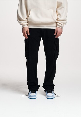 2Y Studios Loosefit Hose 'Luki' in Schwarz: Vorderseite