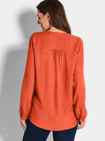 Goldner Blouse in Oranje