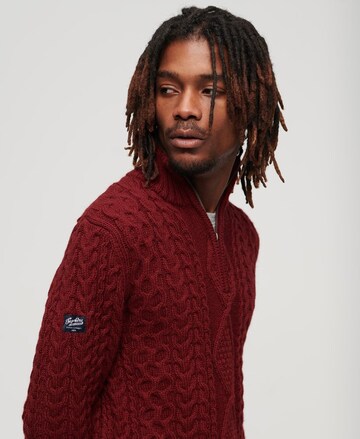 Superdry Sweater in Red