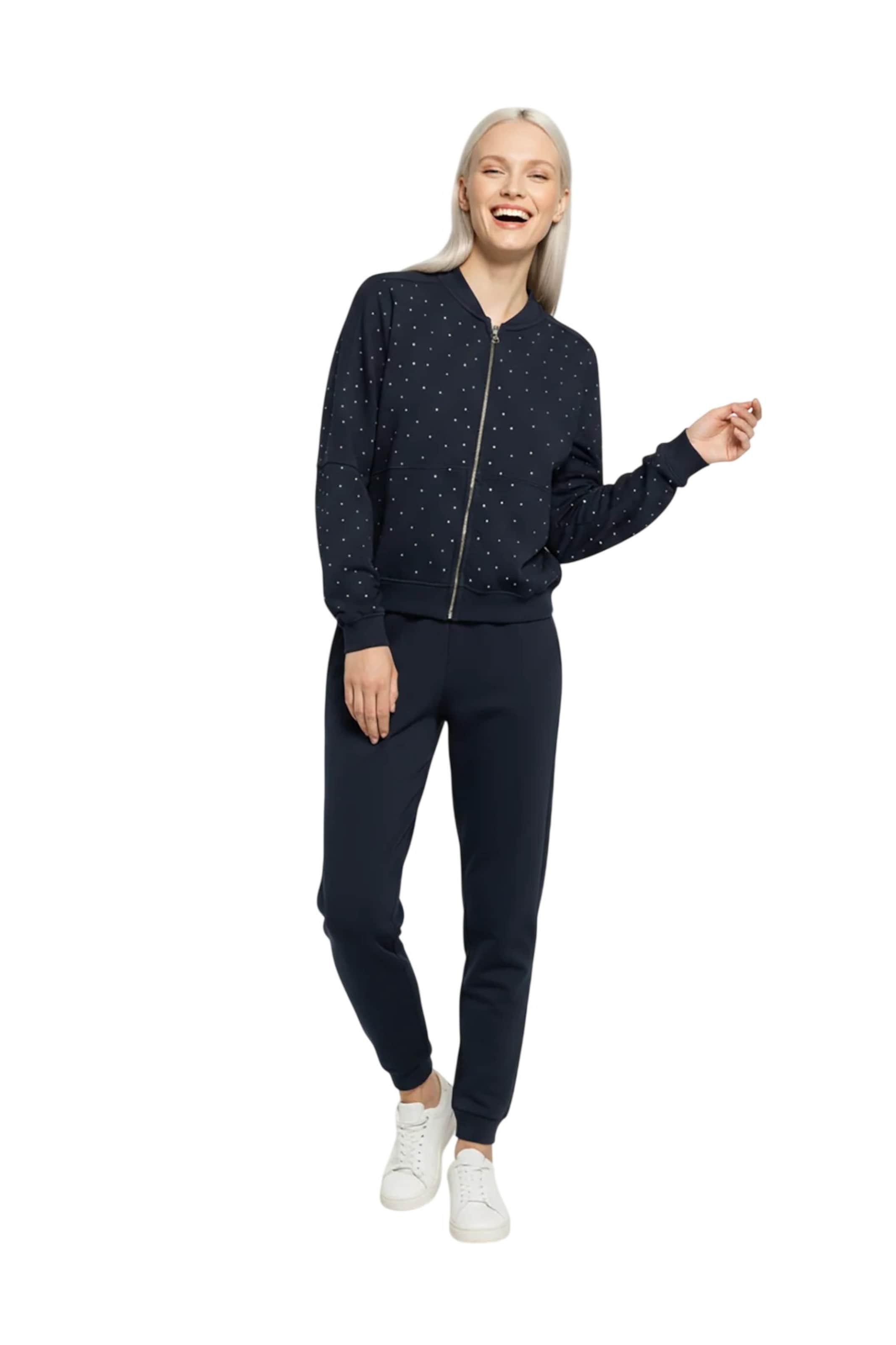 Alexa Dash Sweatjacke in Blau