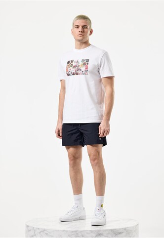 Weekend Offender Regular Board Shorts 'Stacks' in Blue