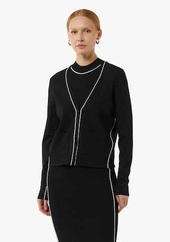 Cardigan COMMA en noir : devant