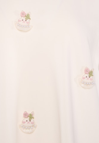MYMO Shirt 'Pop' in Beige
