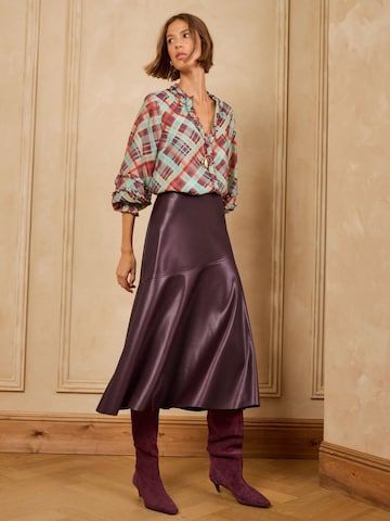 love & roses - Falda en rojo