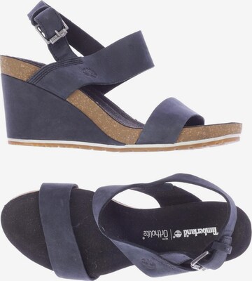 TIMBERLAND Sandals & High-Heeled Sandals in 39 in Blue: front