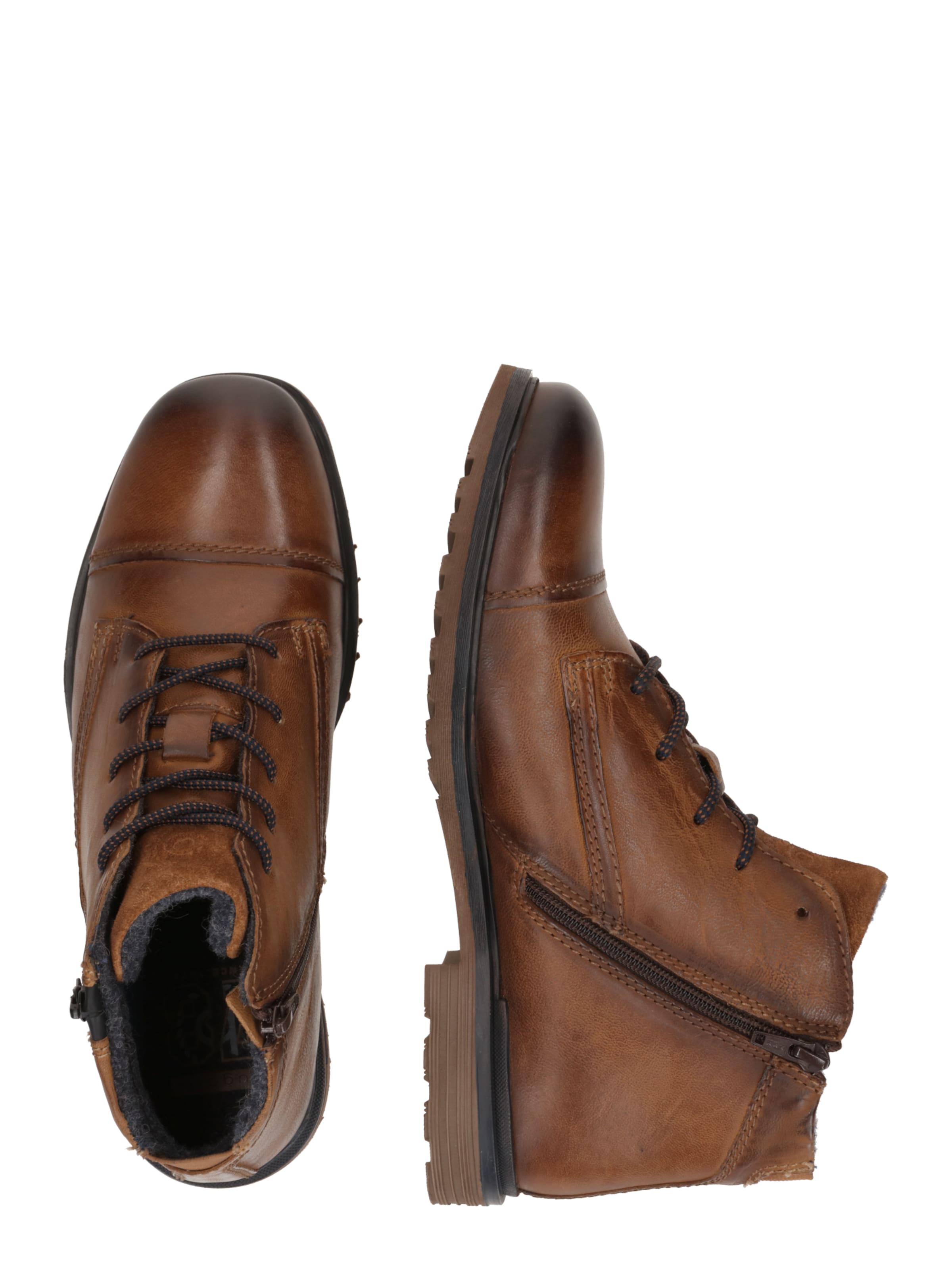 bugatti Ботинки на шнуровке 'Vittore' в Коричневый