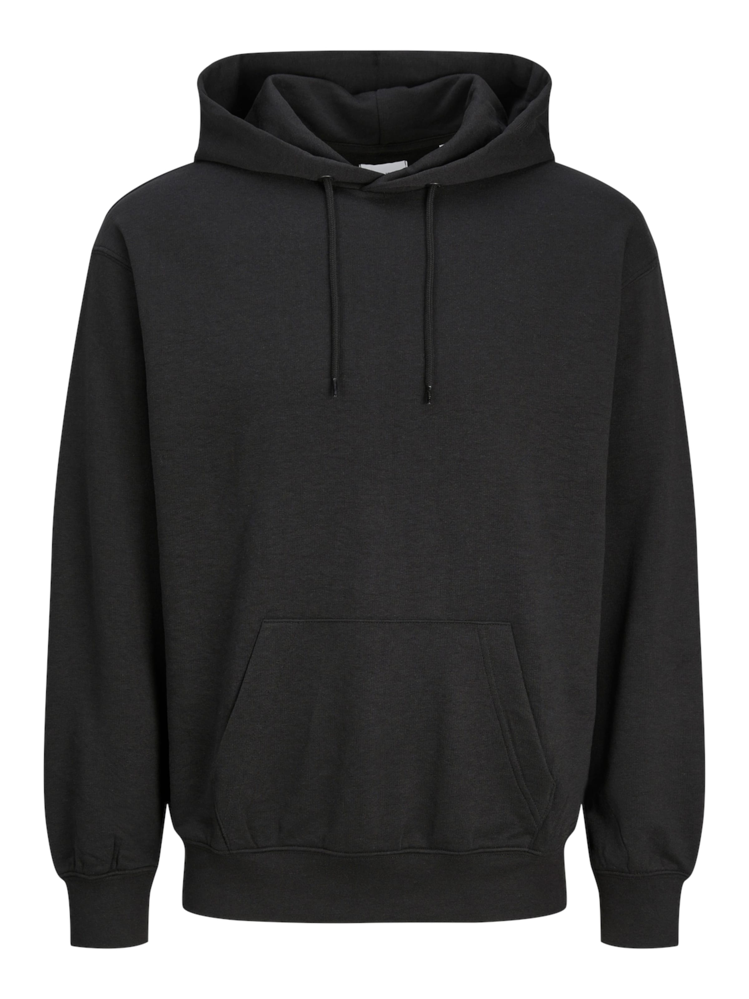 JACK & JONES - Sudadera 'JJECharge' en negro: frente