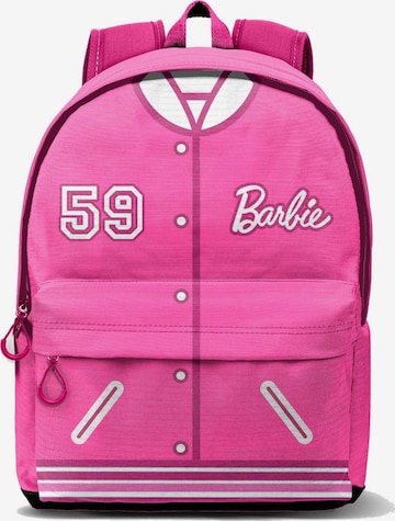 BARBIE Backpack 'Barbie Rugzak Meisjes Dames Laptop Tablet vak Hoogte 44cm' in Pink: front