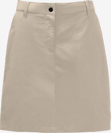 JACK WOLFSKIN Athletic Skorts in Beige: front