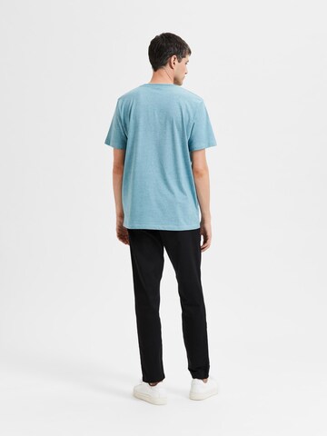 SELECTED HOMME T-Shirt 'Aspen' in Grün