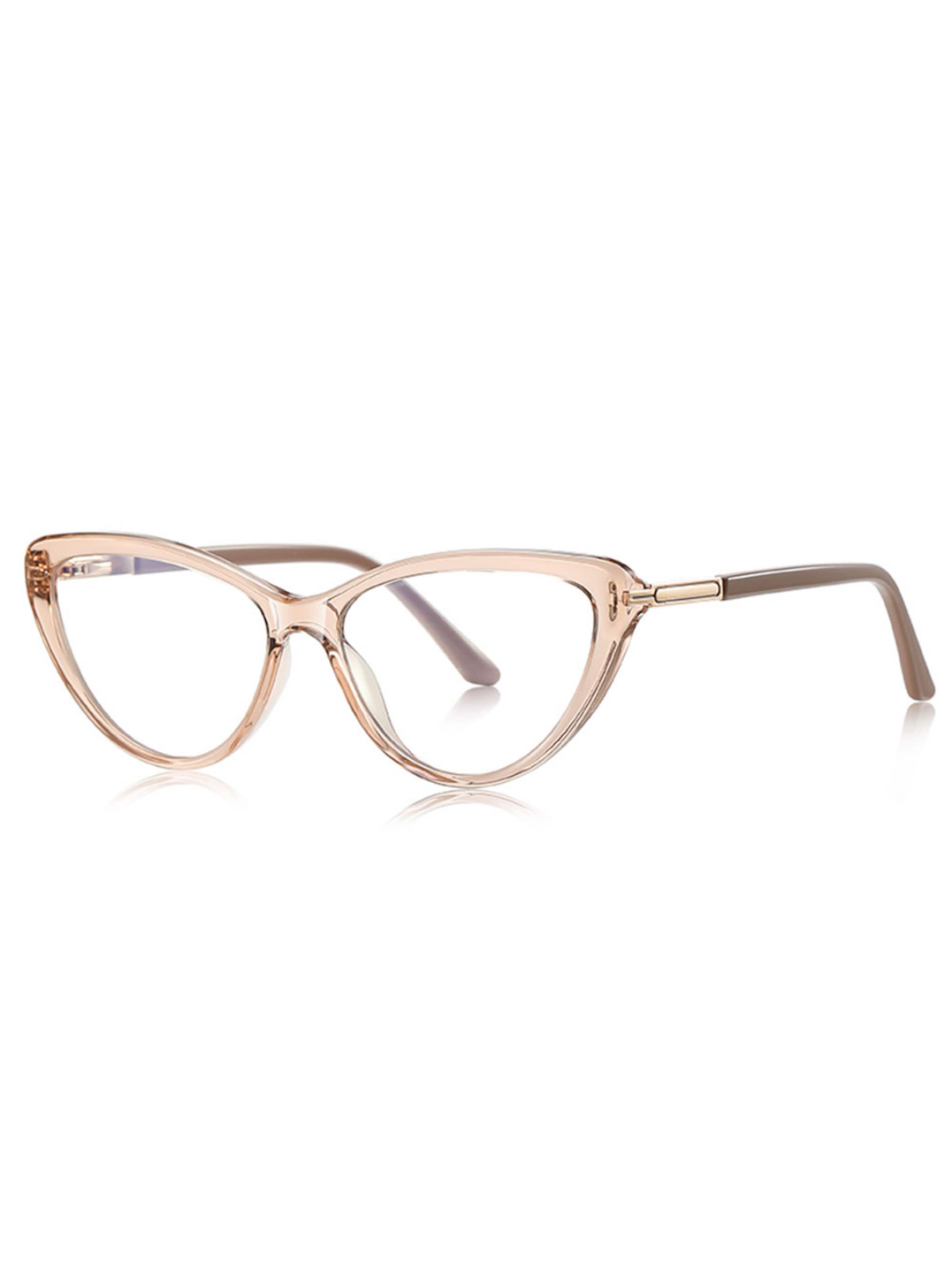 VEYREY Glasses in Brown: front