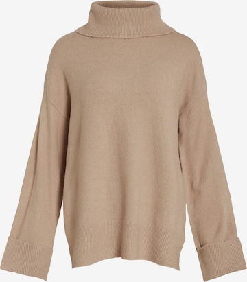 VILA Sweater 'Rolfie' in Beige: front