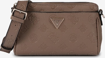 Sac à bandoulière 'Cresidia' GUESS en marron : devant