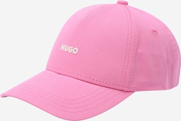 HUGO Hætte 'Cara' i pink: forside