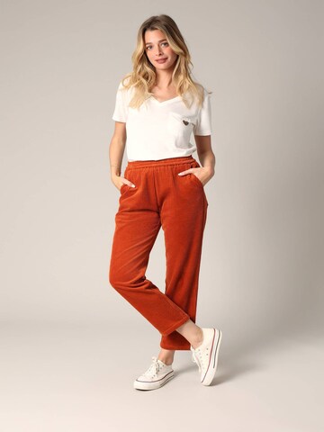 Regular Pantalon 'TAMYLY' Deeluxe en orange