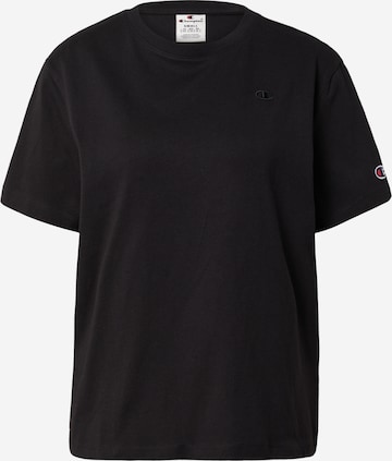 T-shirt Champion Authentic Athletic Apparel en noir : devant