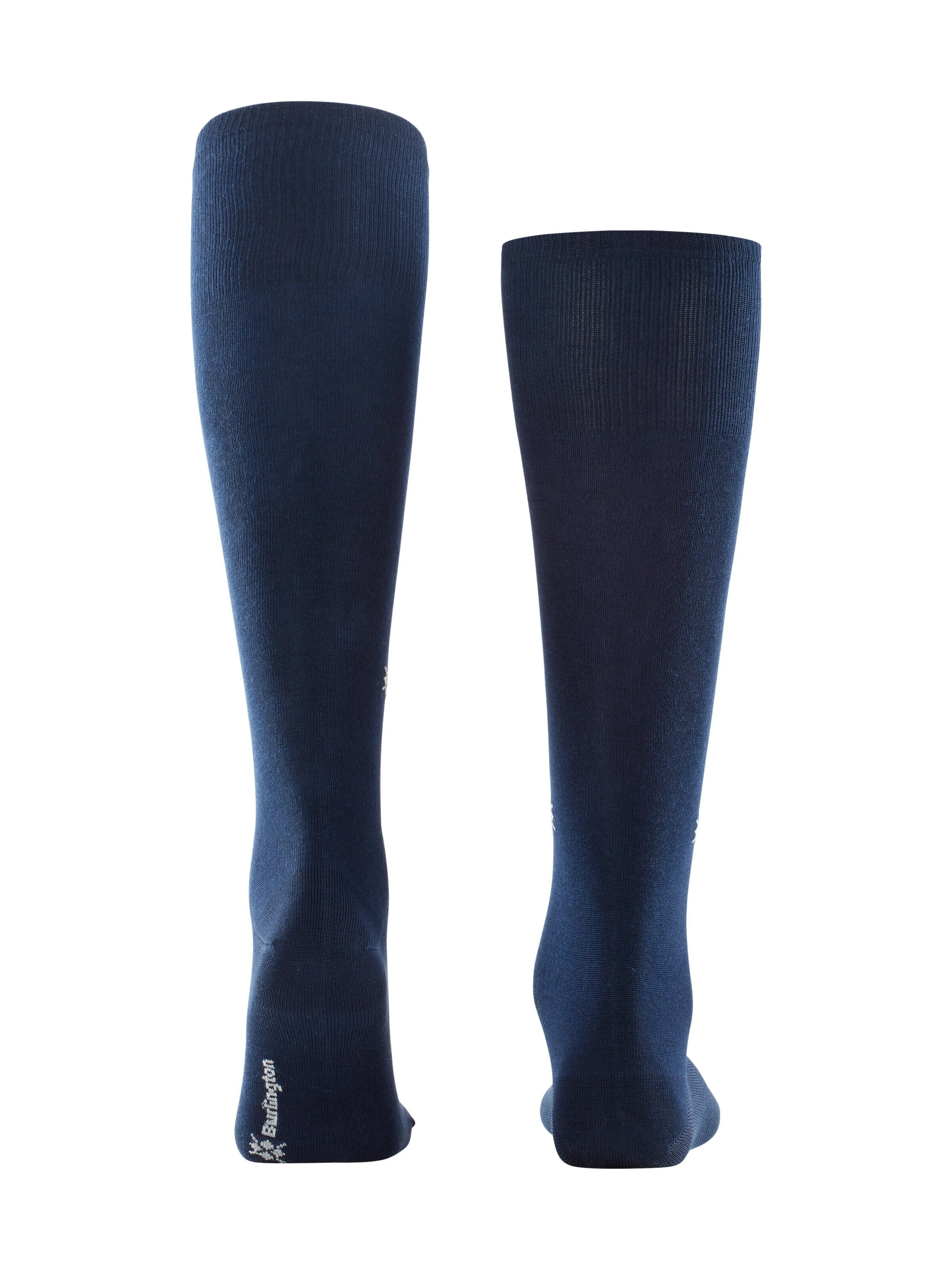 BURLINGTON Knee High Socks 'Dublin' in Blue
