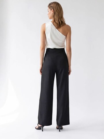 MixRay Wide leg Trousers 'Hose' in Black