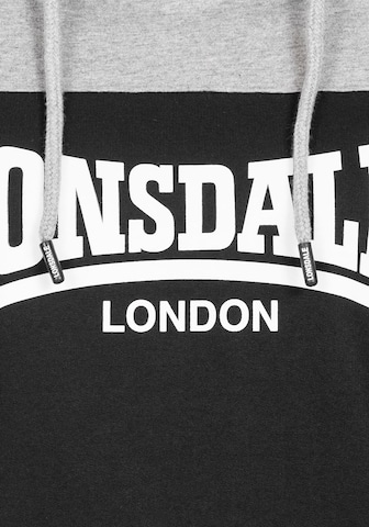 LONSDALE Костюм для бега в Черный