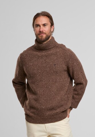 FYNCH-HATTON Sweater 'Donegal' in Brown