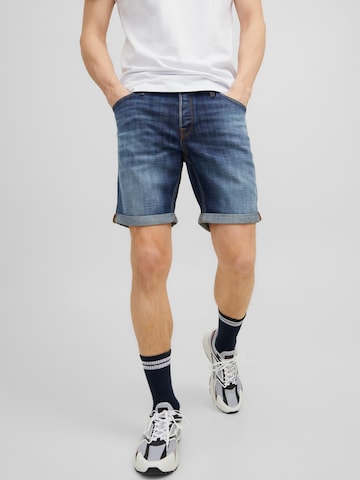 JACK & JONES Szabványos Farmer 'Rick Fox' - kék: elől