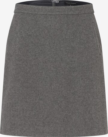 Marie Lund Skirt in Grey: front