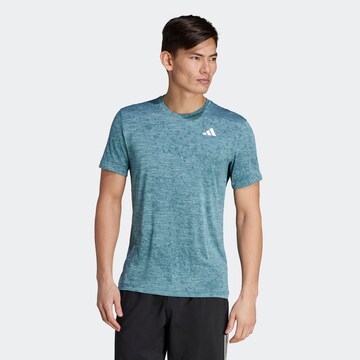 T-Shirt fonctionnel 'FreeLift' ADIDAS PERFORMANCE en bleu : devant