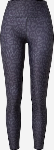 Reebok Skinny Sports trousers 'ID TRAIN' in Black: front