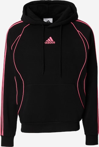 Sweat-shirt 'Adicolor Teamgeist' ADIDAS ORIGINALS en noir : devant