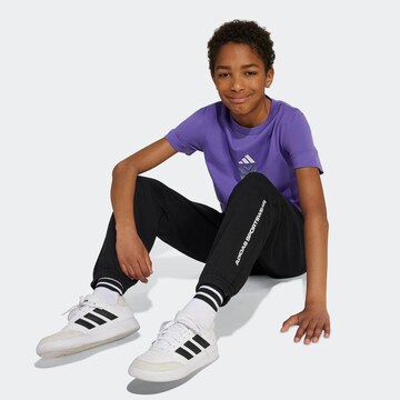 ADIDAS SPORTSWEAR Tapered Pants in Black