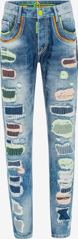 CIPO & BAXX Regular Jeans in Blauw: voorkant