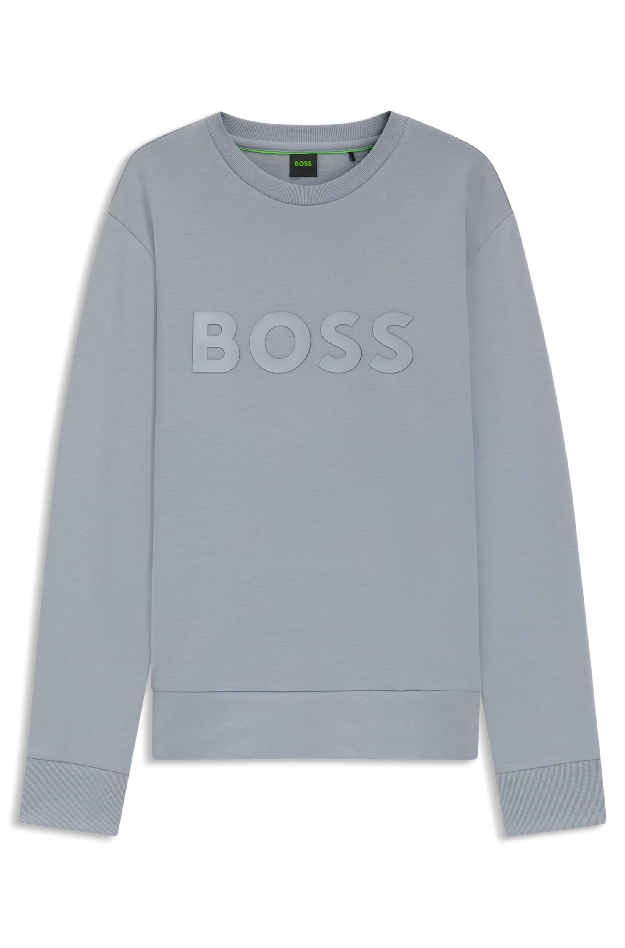 BOSS Sweatshirt in Grey: front